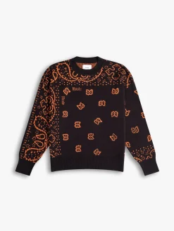 BANDANA KNIT CREWNECK|RHUDE Best