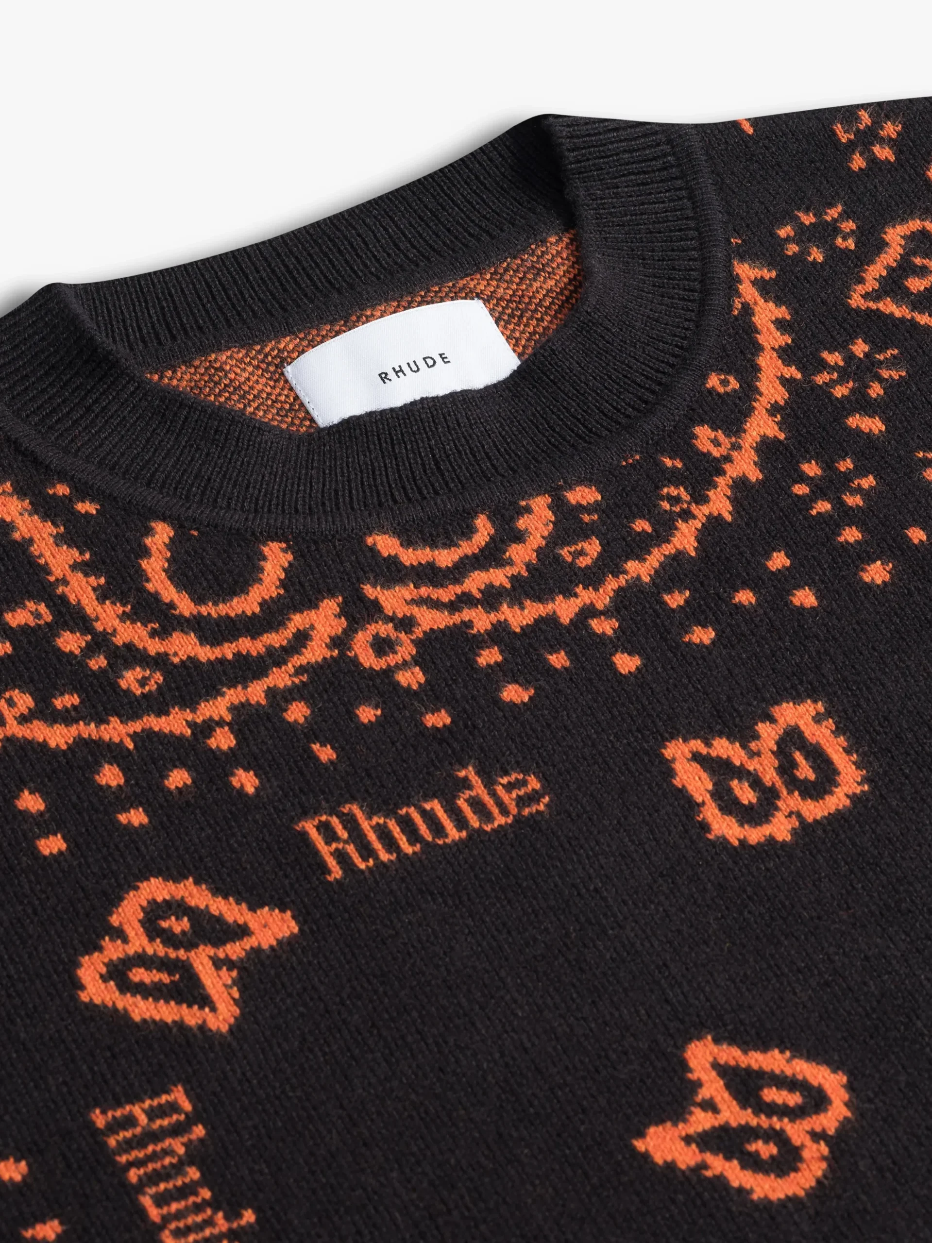 BANDANA KNIT CREWNECK|RHUDE Best