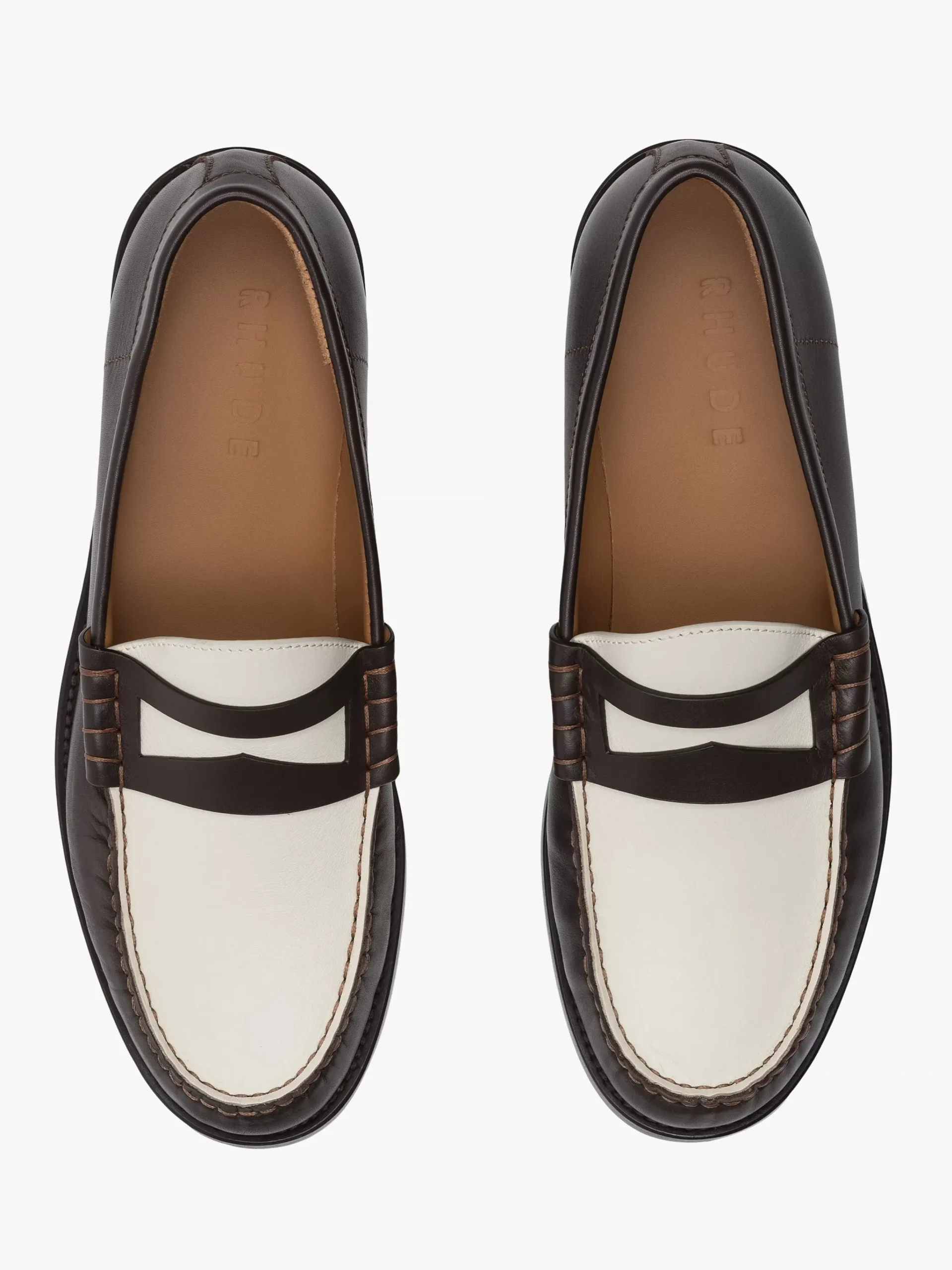 BICOLOR SLIP ON LOAFER|RHUDE New