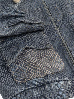 BLUE CROCODILE PILOT JACKET|RHUDE Discount