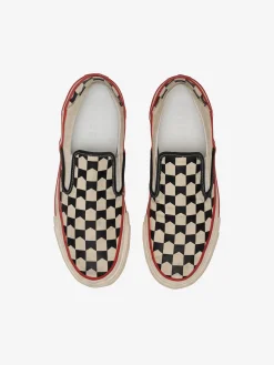 CHEVRON CHECKERED SLIP ON SNEAKER|RHUDE Clearance