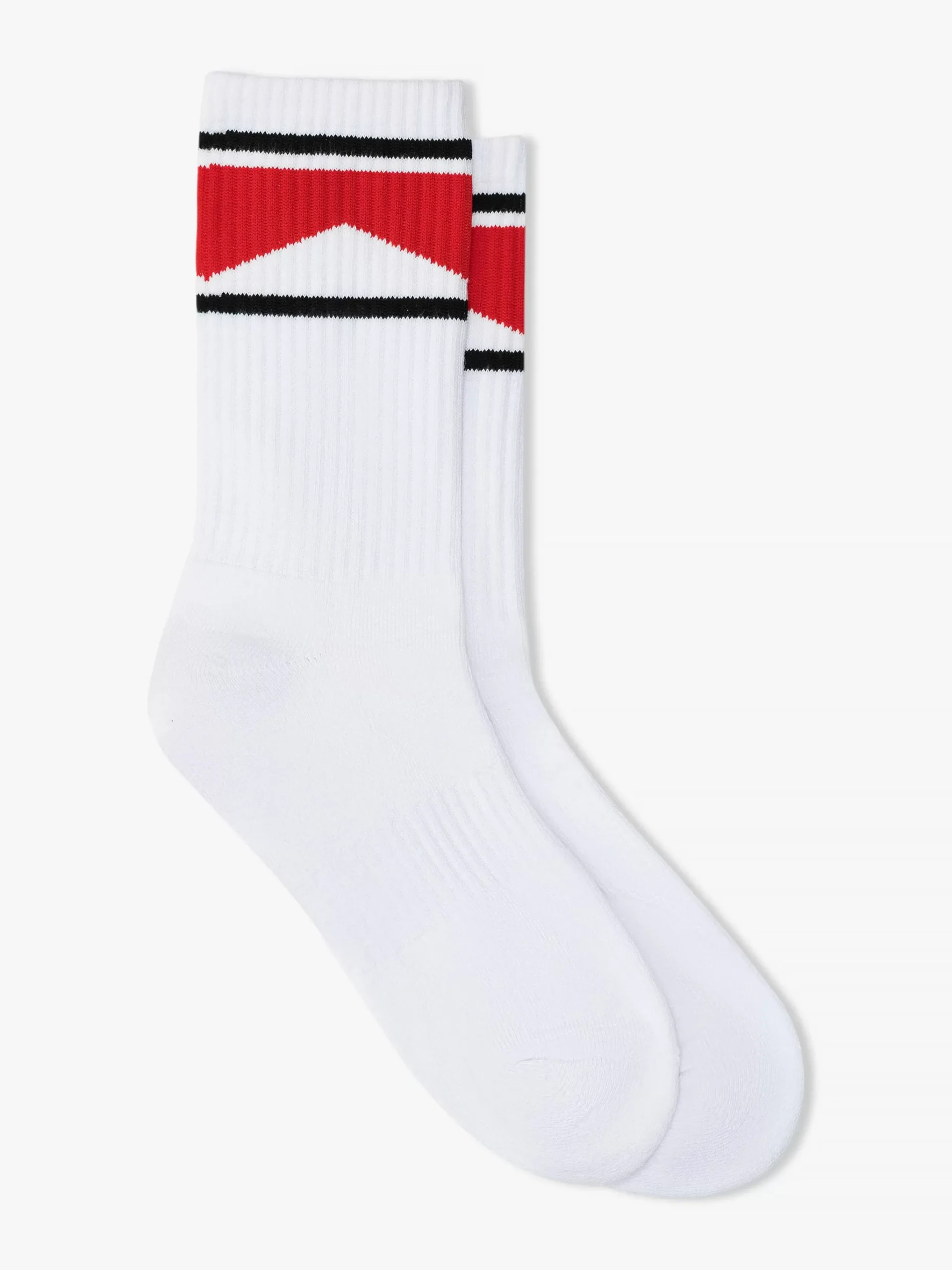CHEVRON LOGO SOCKS|RHUDE New