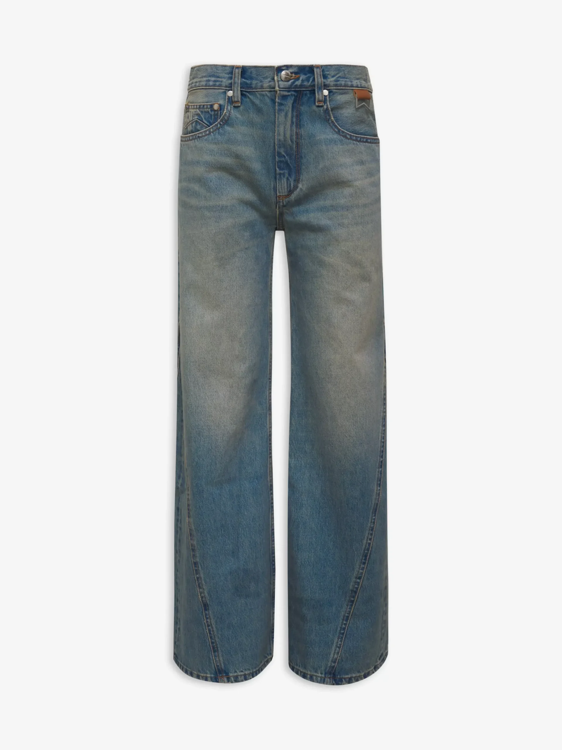 CHEVRON WIDE LEG DENIM|RHUDE Outlet