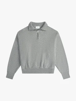 CORE CASHMERE KNIT QUARTER-ZIP|RHUDE Clearance