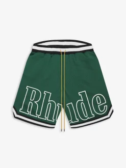 COURT LOGO SHORTS|RHUDE New