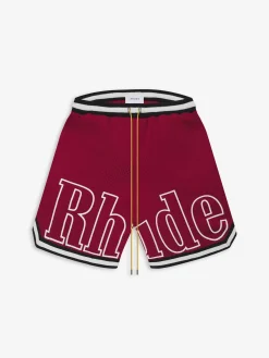 COURT LOGO SHORTS|RHUDE Sale