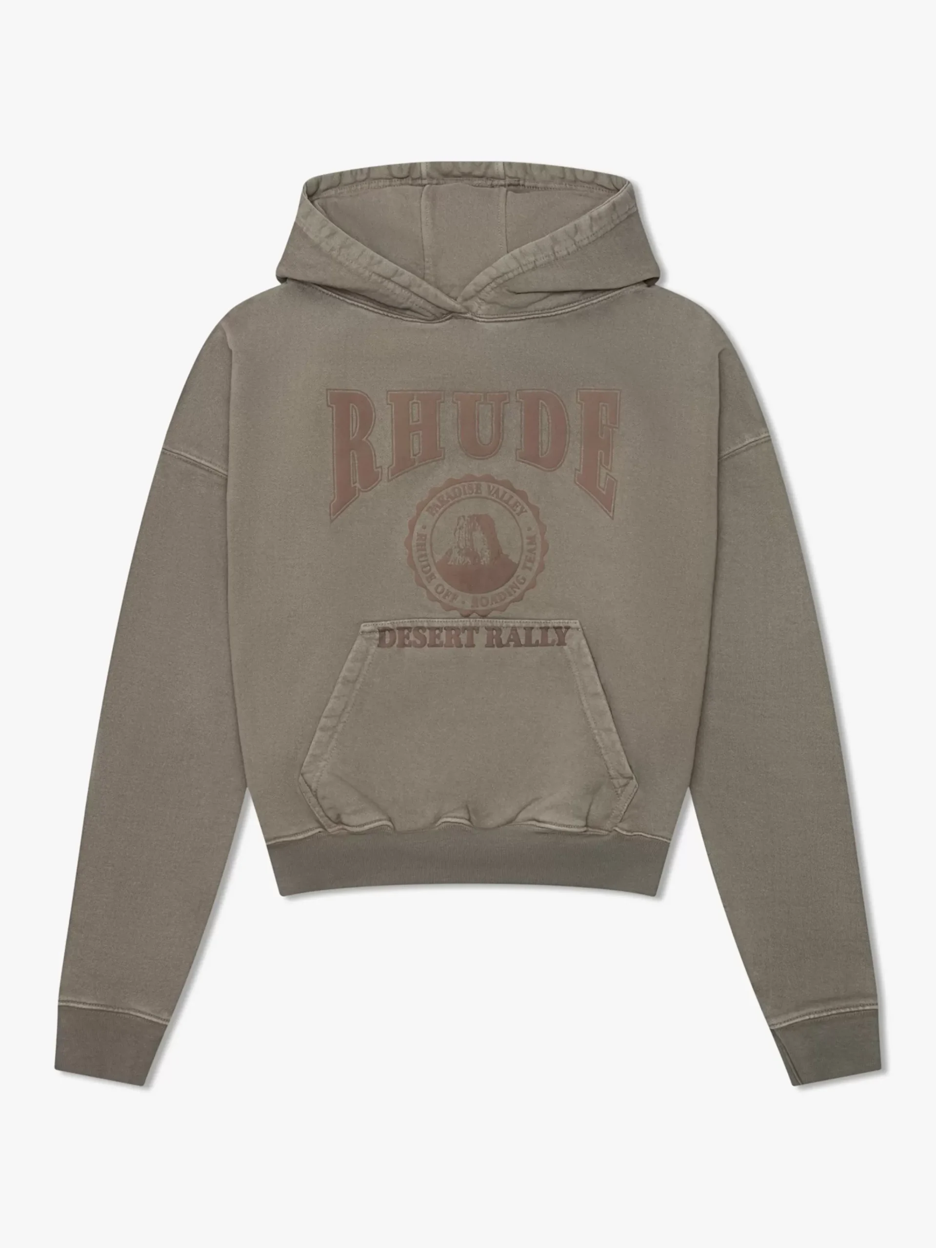 CROPPED DESERT VALLEY HOODIE|RHUDE Best