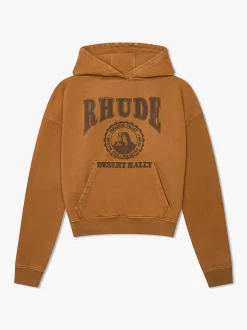 CROPPED DESERT VALLEY HOODIE|RHUDE Outlet