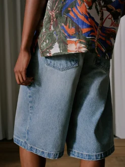 DROP CROTCH DENIM SHORTS|RHUDE Outlet