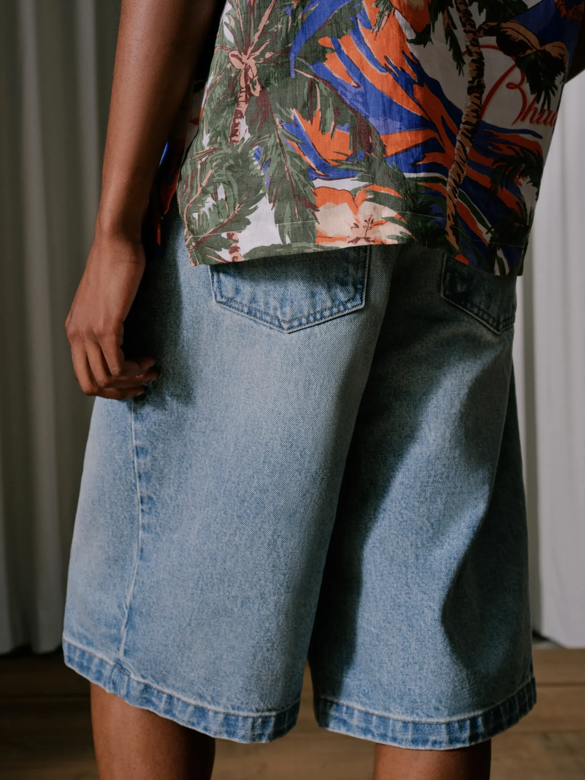 DROP CROTCH DENIM SHORTS|RHUDE Outlet