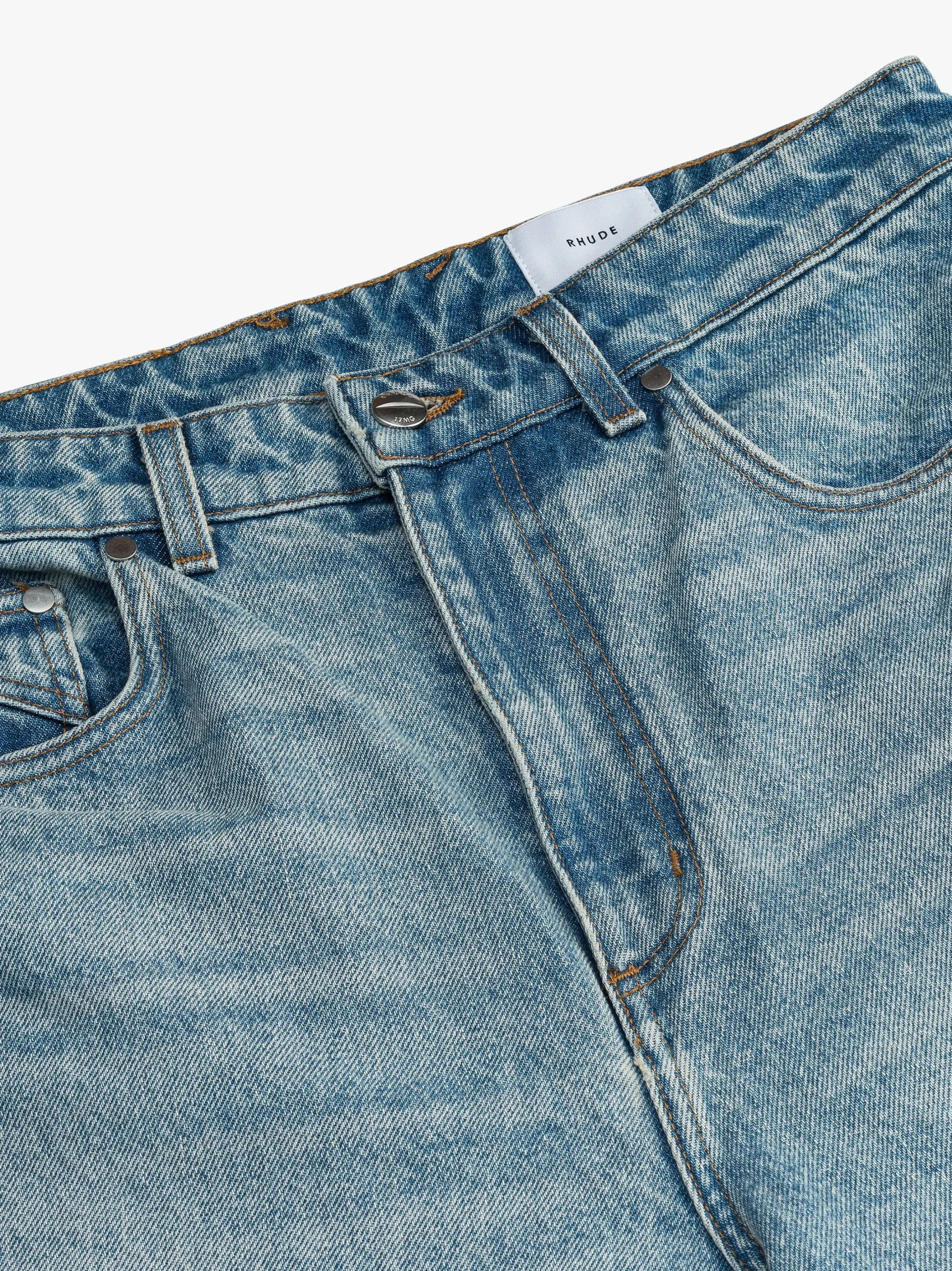 DROP CROTCH DENIM SHORTS|RHUDE Outlet