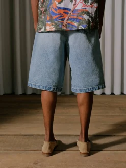 DROP CROTCH DENIM SHORTS|RHUDE Outlet