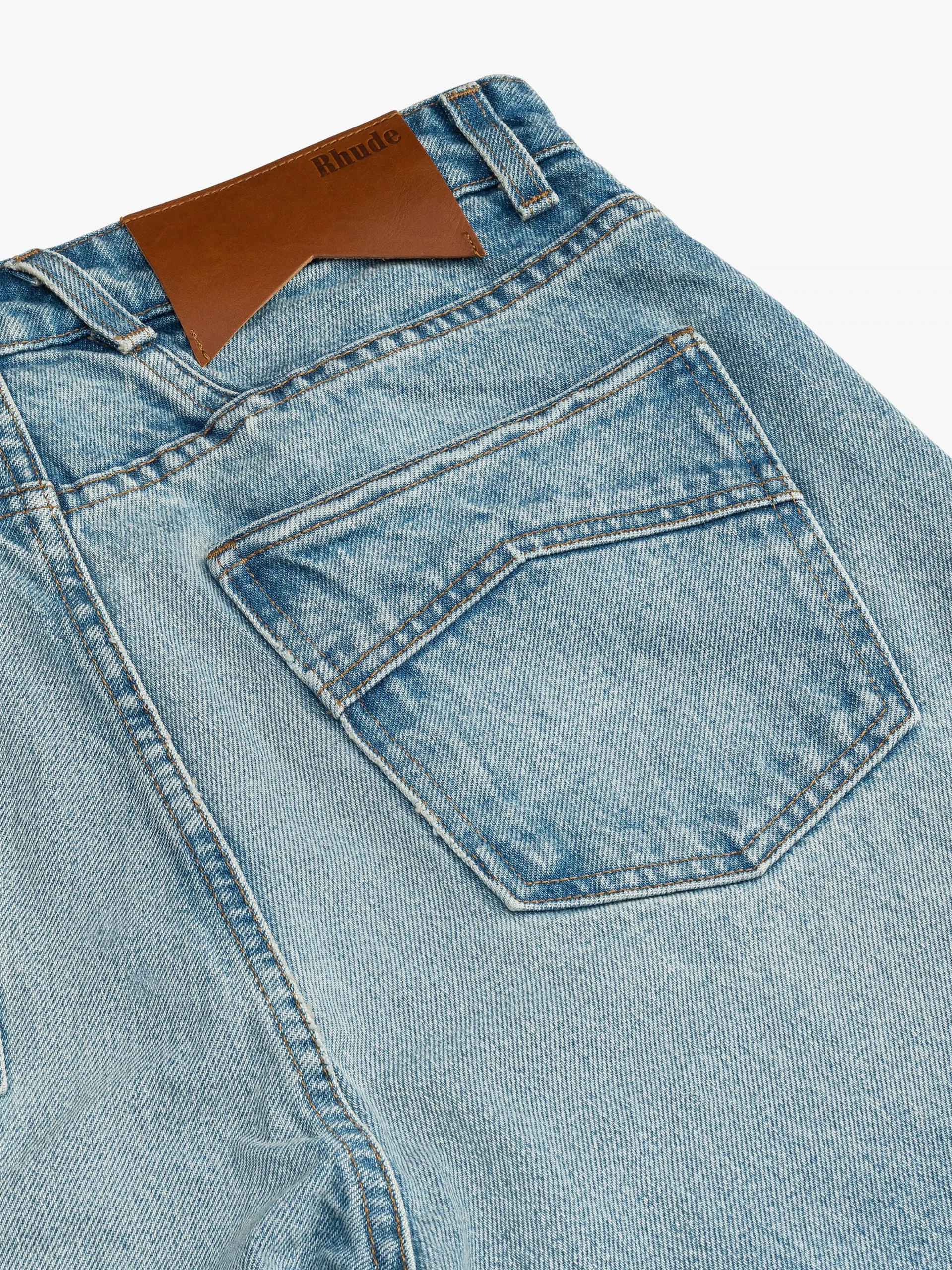 DROP CROTCH DENIM SHORTS|RHUDE Outlet