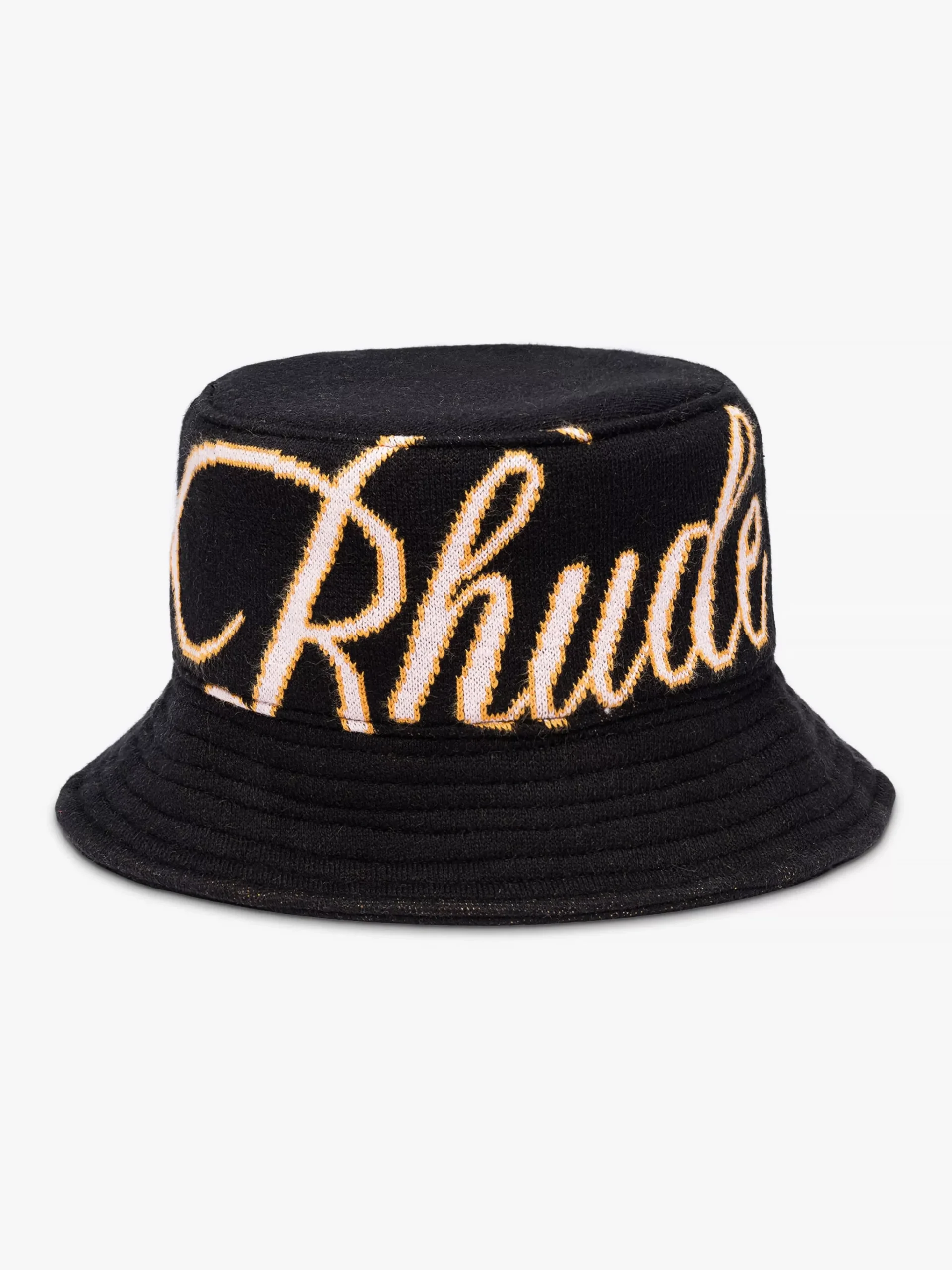 GP KNIT SCRIPT BUCKET HAT|RHUDE Best