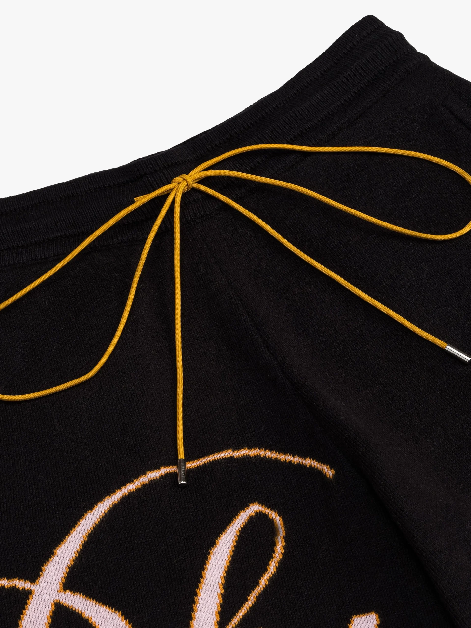 GP SCRIPT LOGO KNIT SHORT|RHUDE Shop