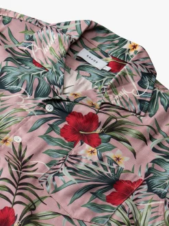 HAWAIIAN LOGO RAYON SHIRT|RHUDE Outlet