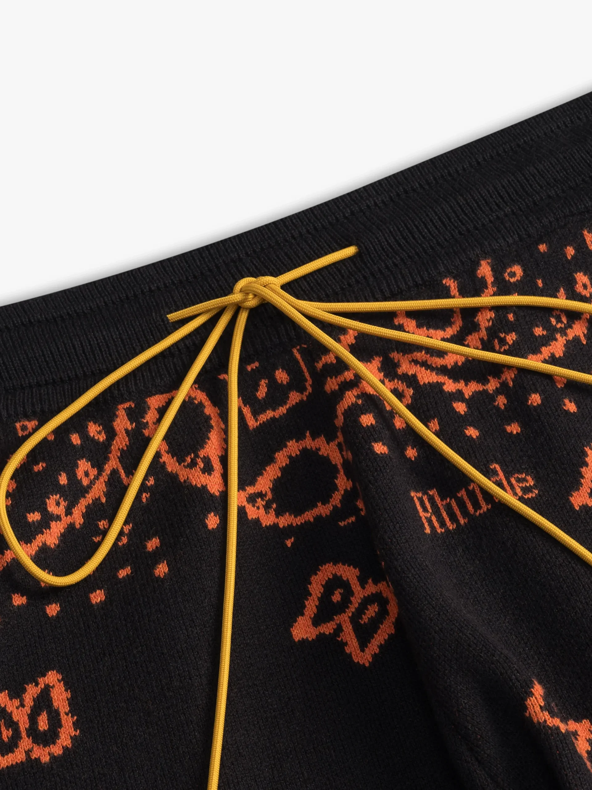 KNIT BANDANA SHORTS|RHUDE Outlet