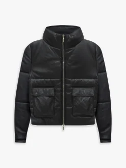 LEATHER PUFFER JACKET|RHUDE Cheap