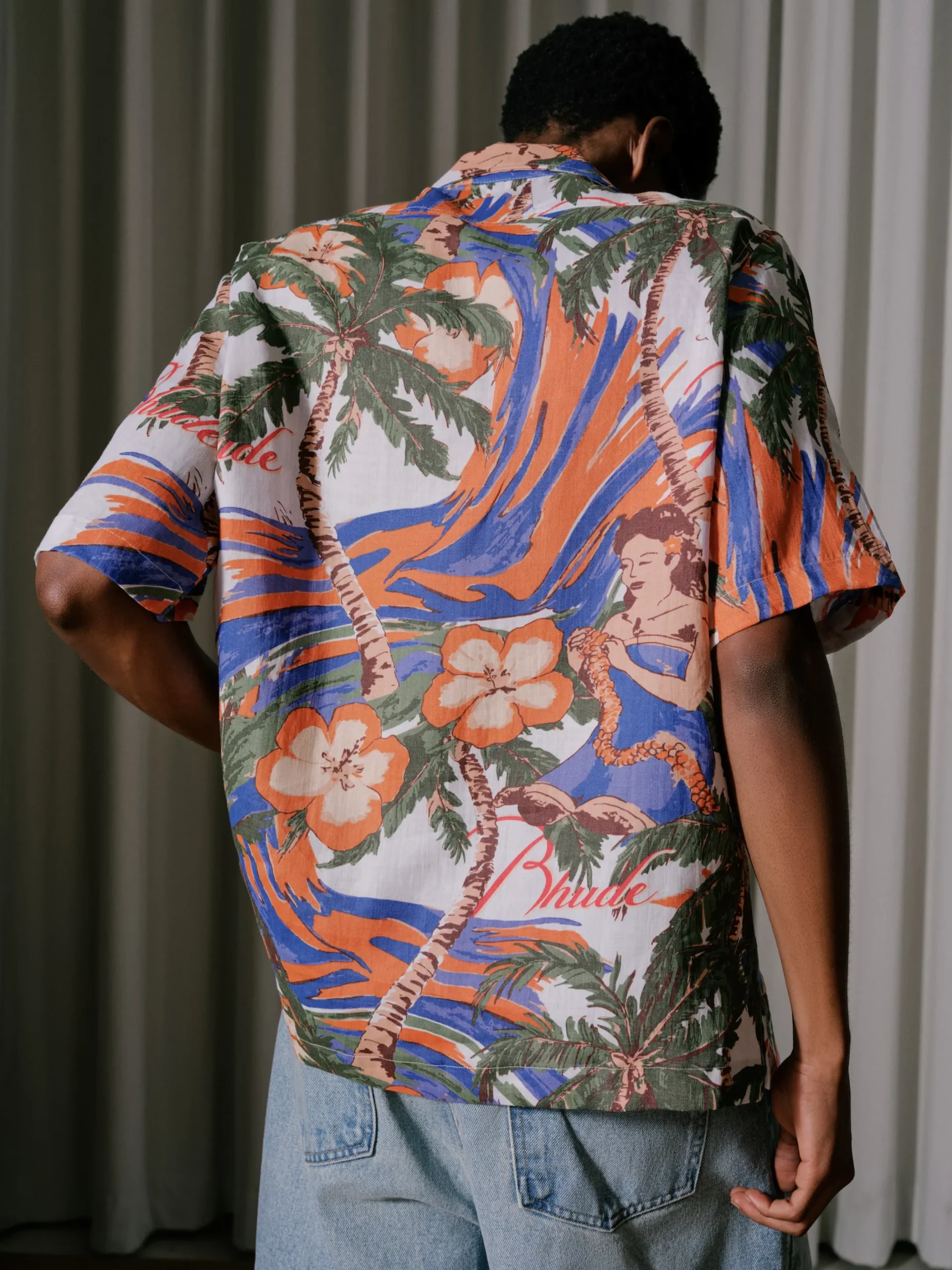 LE FLEUR LINEN SHIRT|RHUDE Fashion
