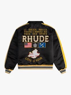 LE SOLEIL SATIN BOMBER|RHUDE Fashion