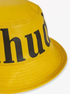 LOGO LEATHER BUCKET HAT|RHUDE Best