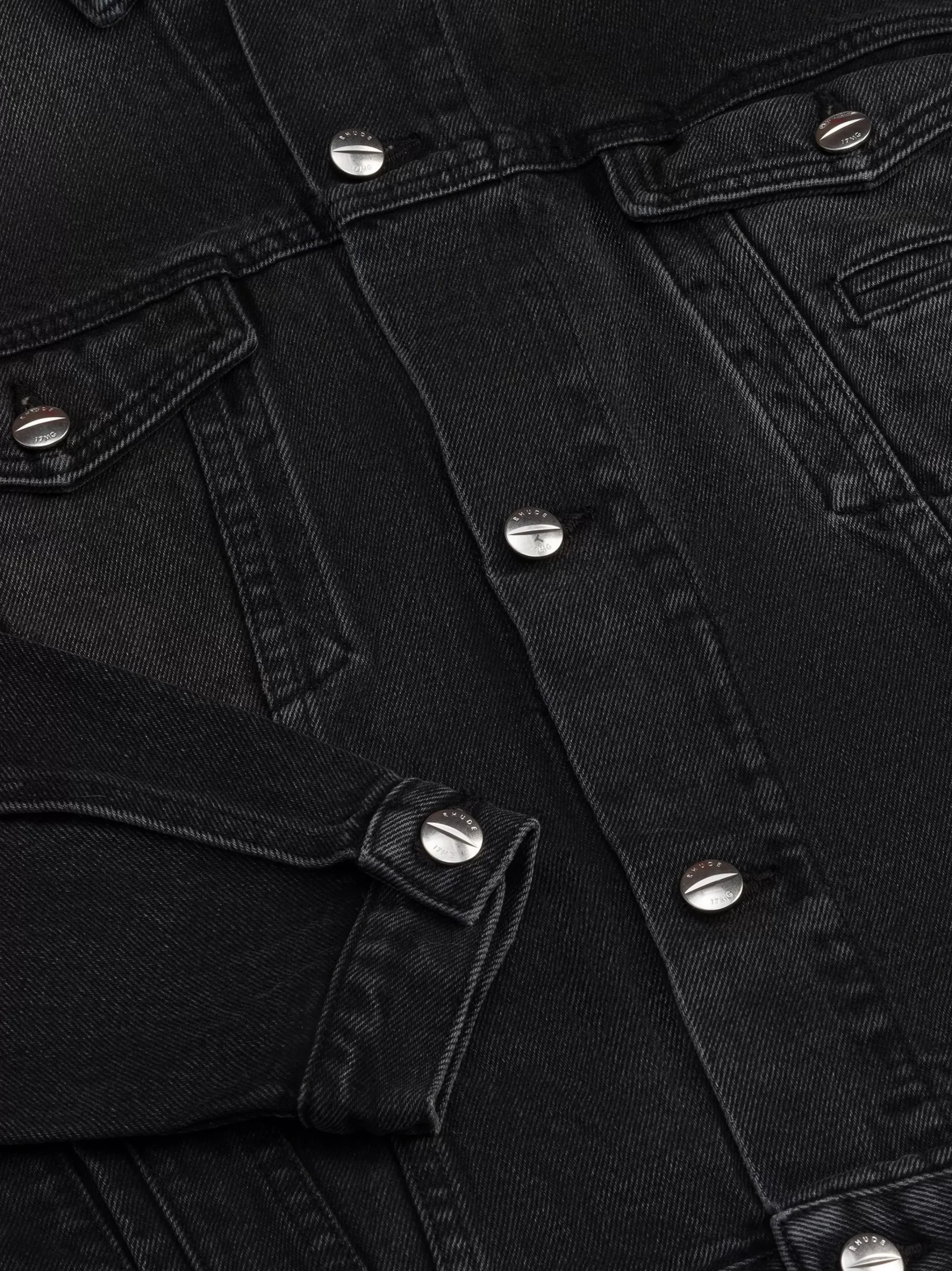 OVERSIZED DENIM TRUCKER JACKET|RHUDE Store