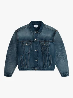 OVERSIZED DENIM TRUCKER JACKET|RHUDE Best