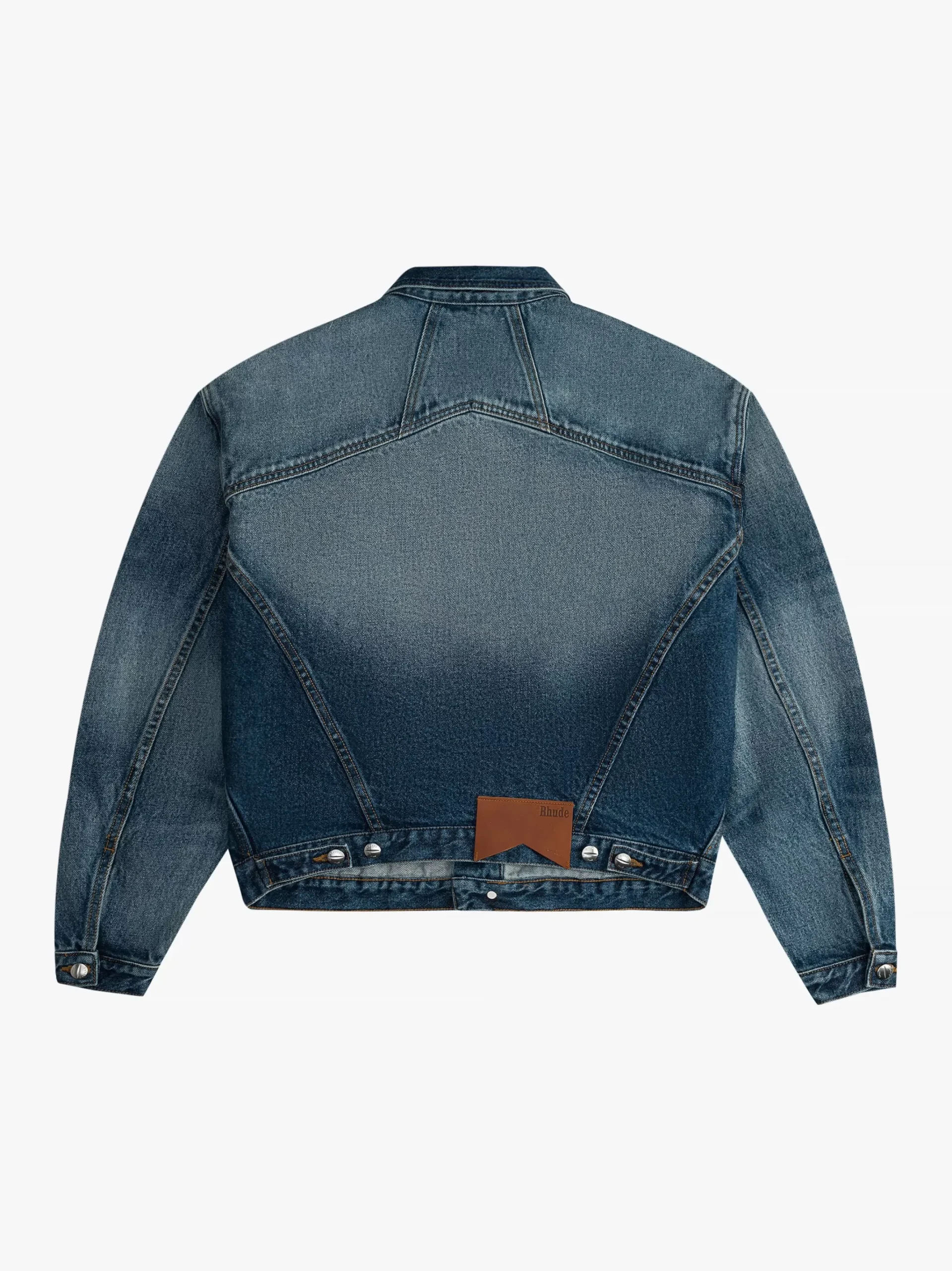 OVERSIZED DENIM TRUCKER JACKET|RHUDE Best
