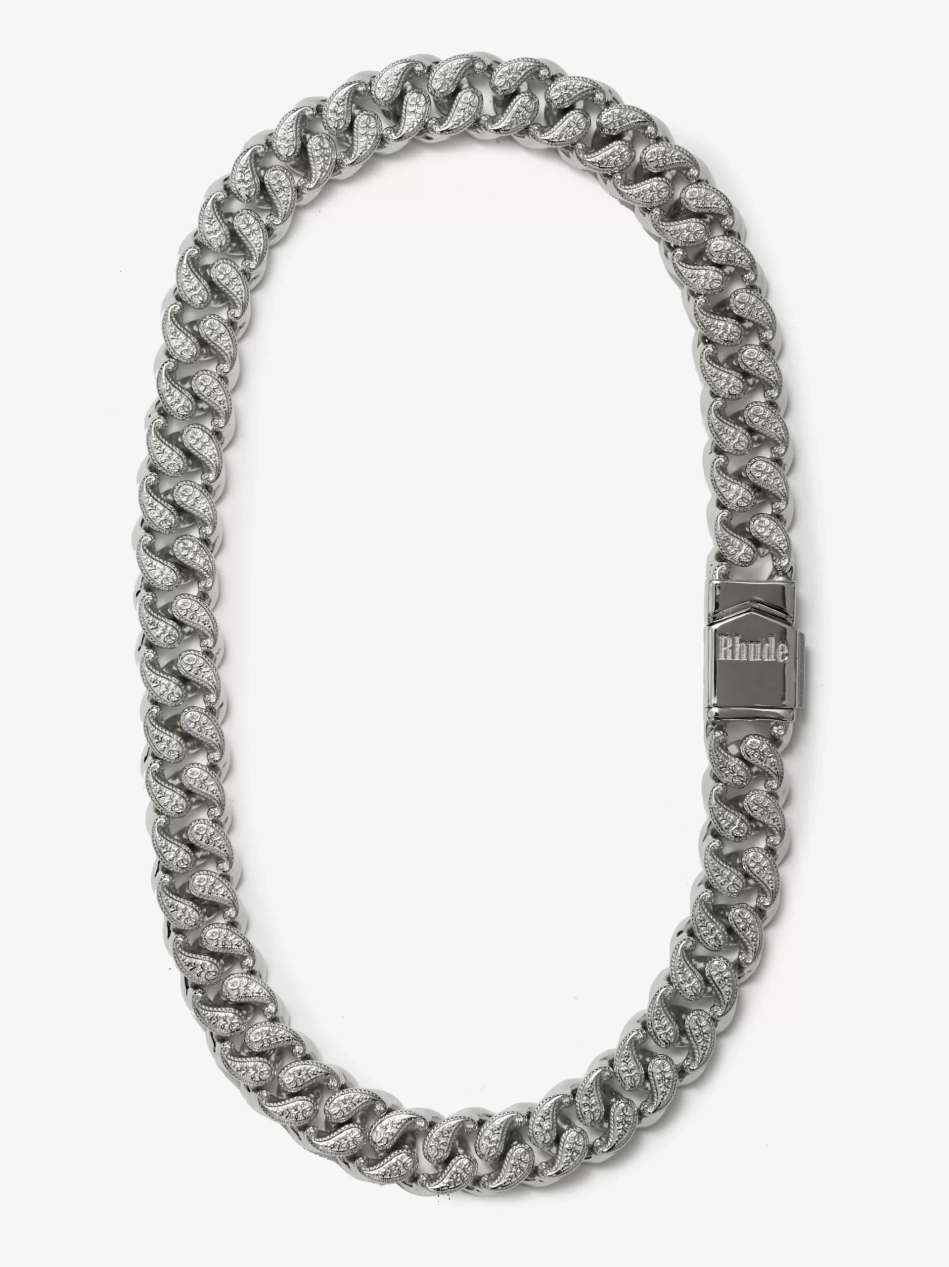 PAISLEY CUBAN LINK NECKLACE|RHUDE Fashion