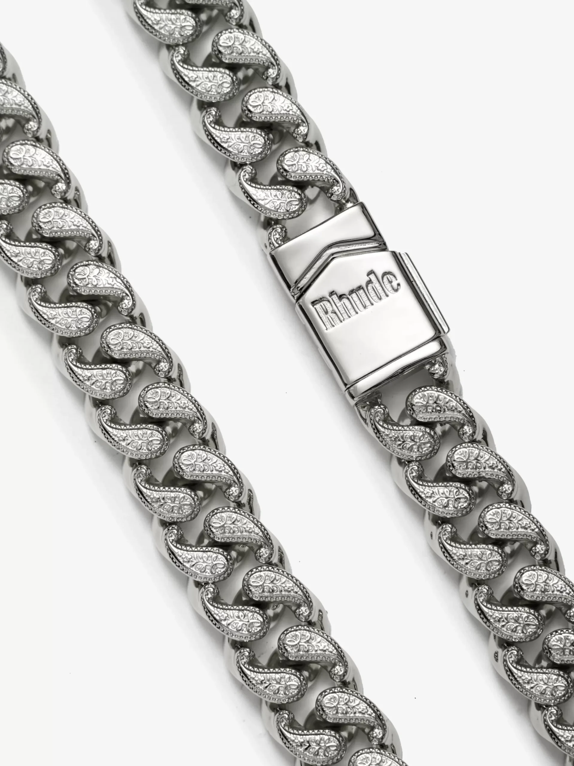 PAISLEY CUBAN LINK NECKLACE|RHUDE Fashion