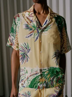 PALMINA SILK SHIRT|RHUDE Clearance