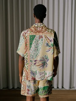 PALMINA SILK SHIRT|RHUDE Clearance