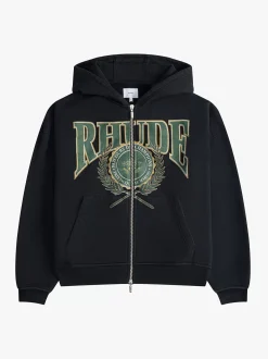 PARCOURS DES CHAMPIONS FULL ZIP HOODIE|RHUDE Flash Sale