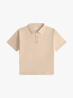 PIQUE SNAP SHORT SLEEVE POLO|RHUDE Sale