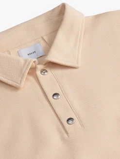 PIQUE SNAP SHORT SLEEVE POLO|RHUDE Sale