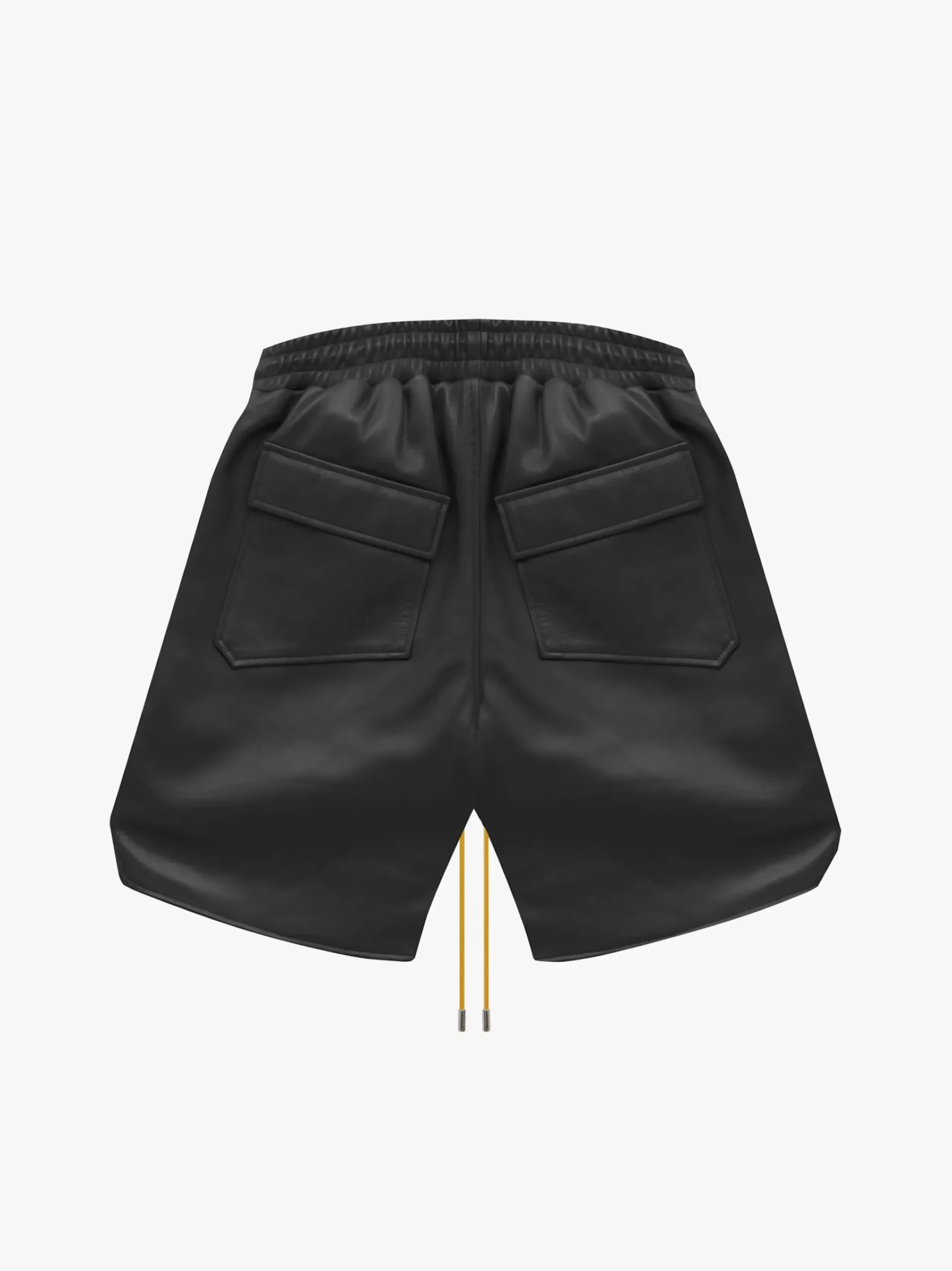 RH LOGO SHORTS - LEATHER|RHUDE Clearance