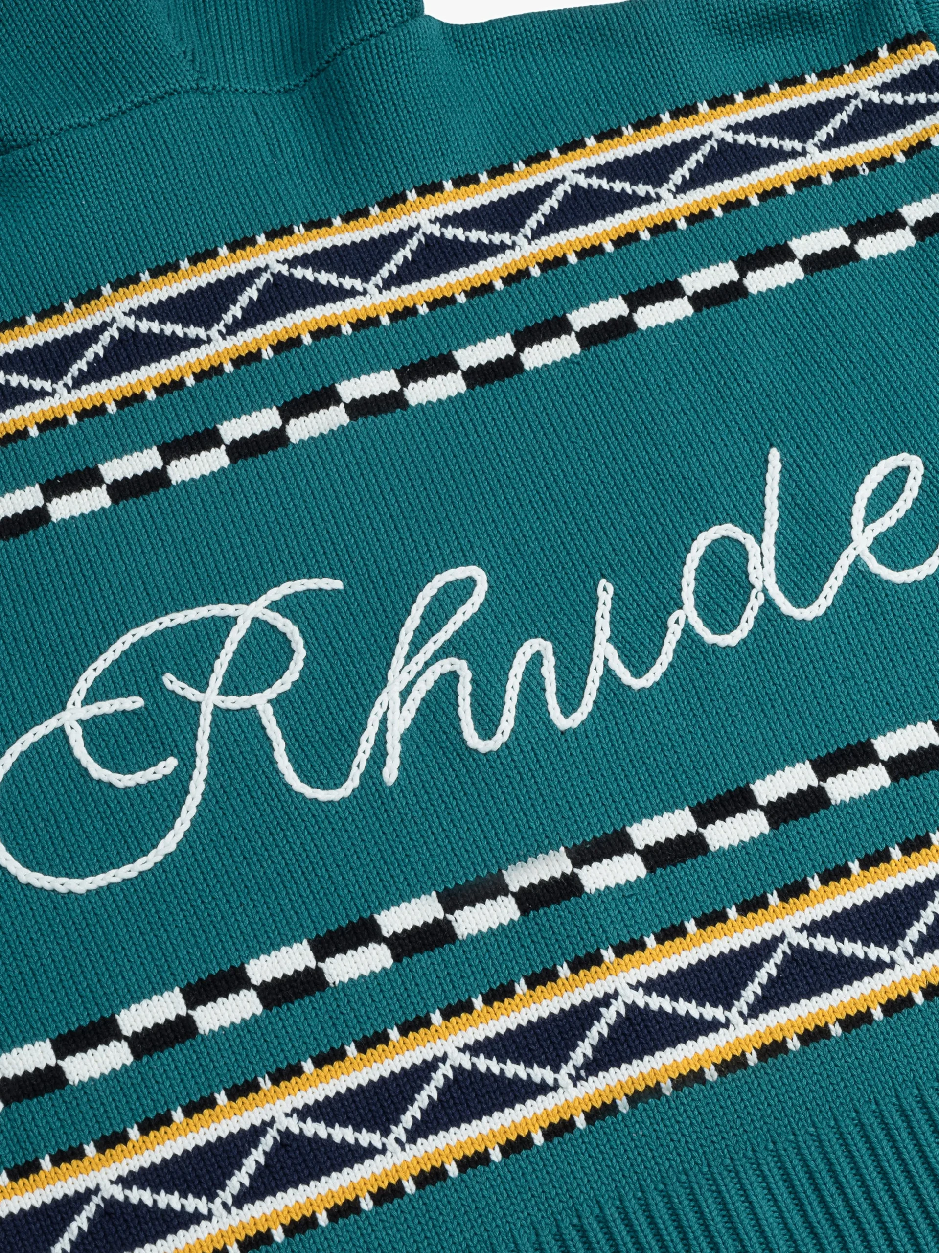 BATEAU KNIT ZIP UP HOODIE|RHUDE Online