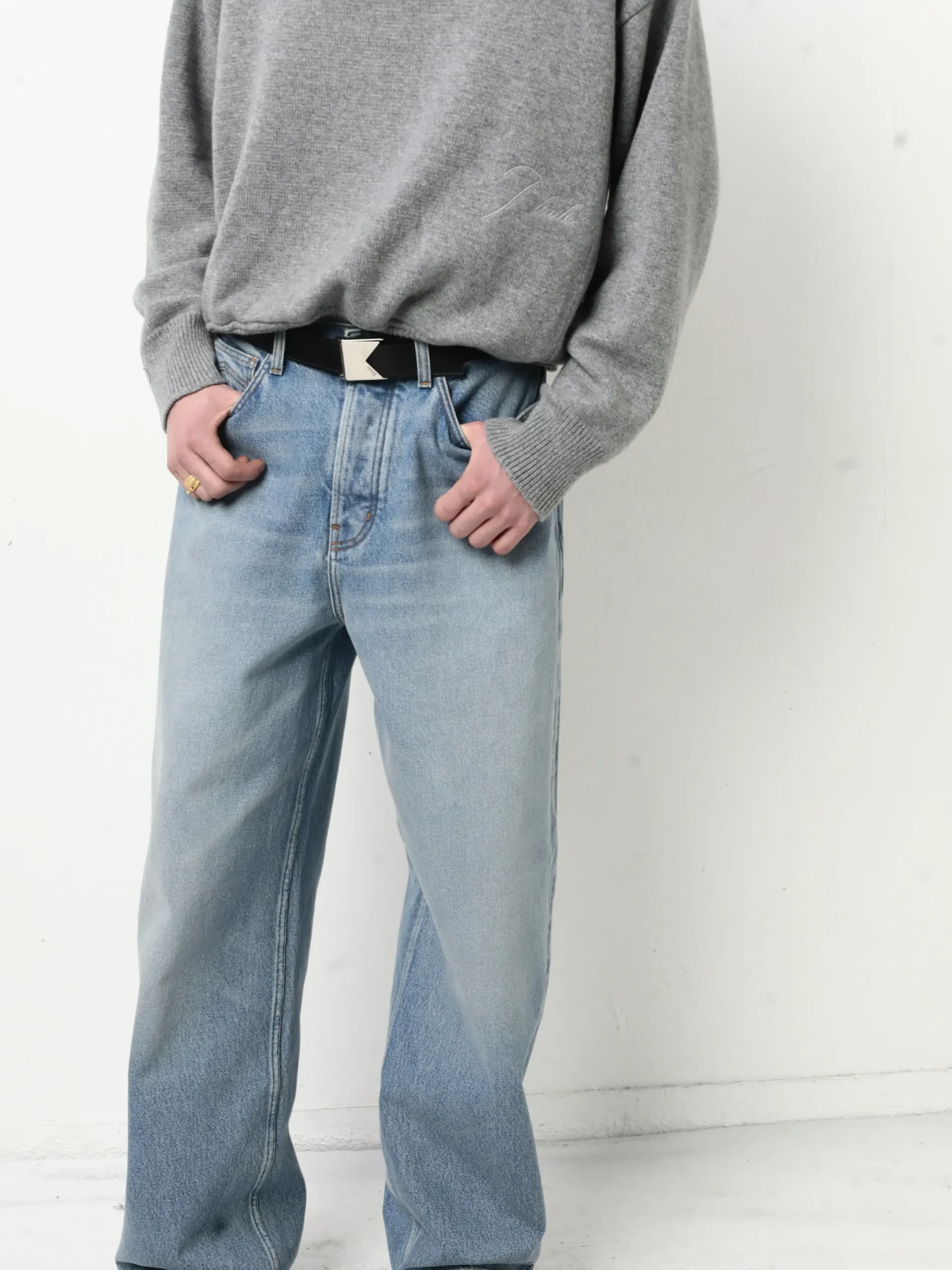 CASHMERE KNIT CORE CREWNECK|RHUDE Sale