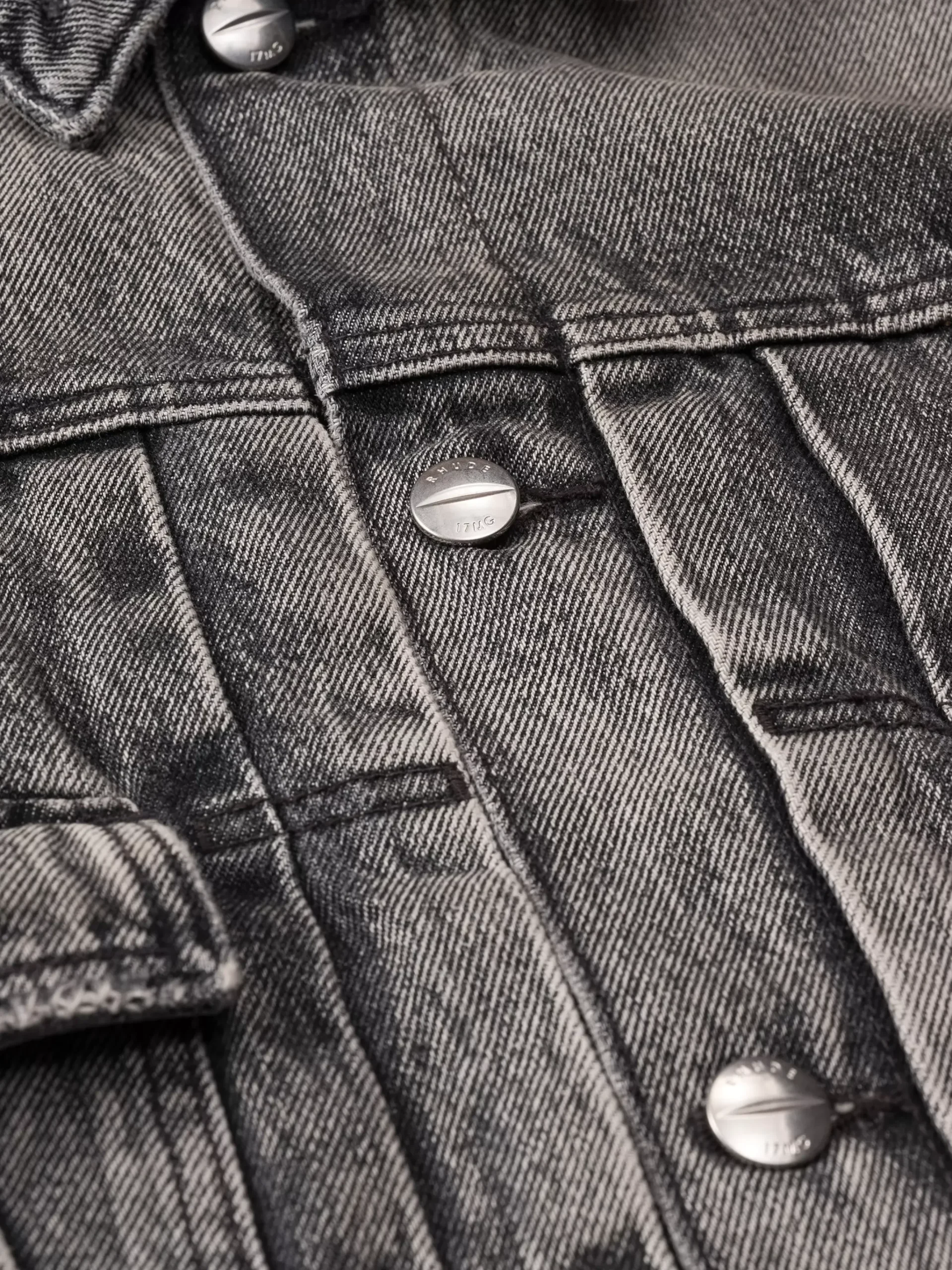 DENIM TRUCKER JACKET|RHUDE Online