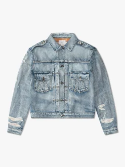 DENIM TRUCKER JACKET|RHUDE Cheap