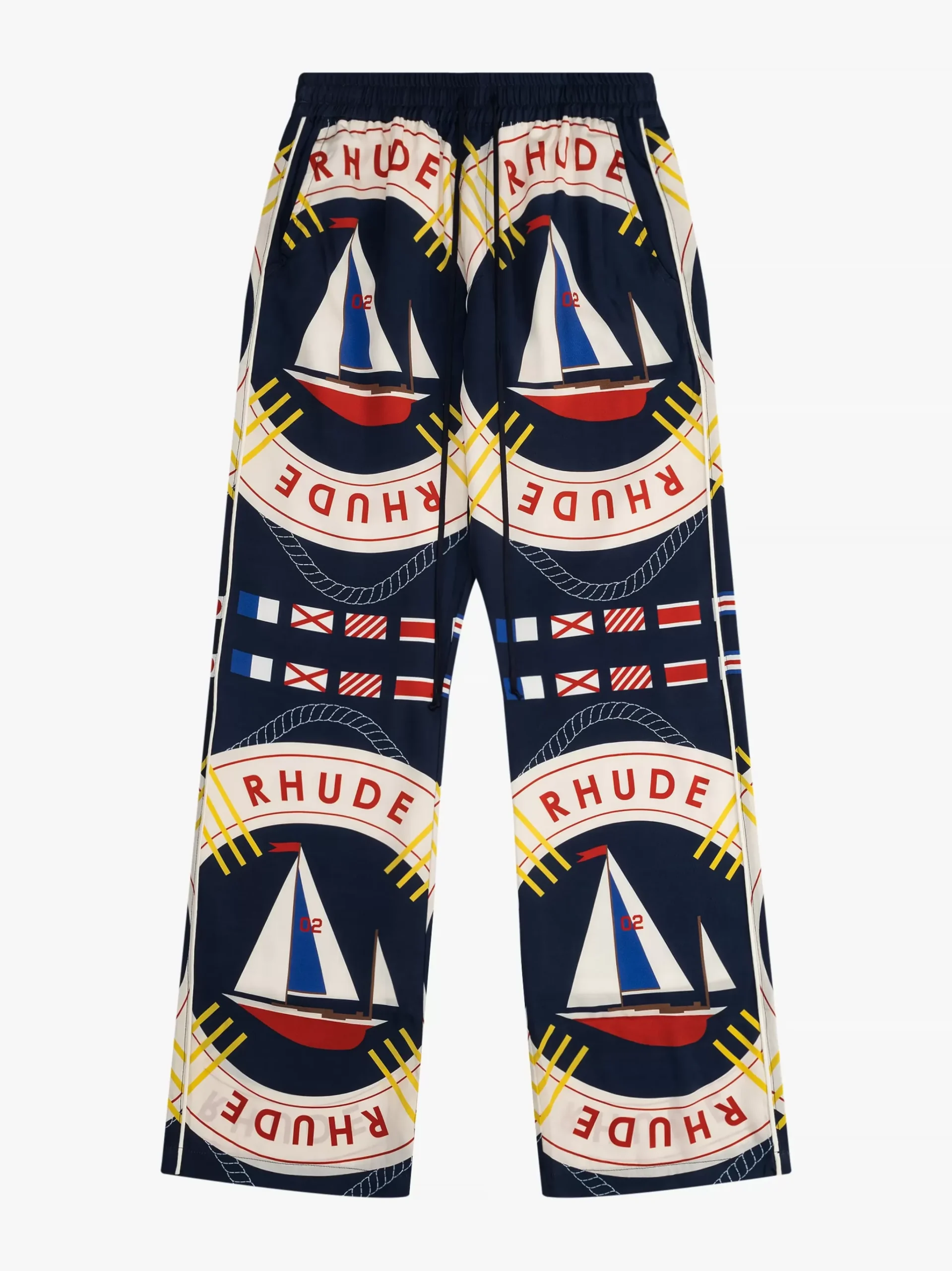 FLAG SAIL SILK PANT|RHUDE New