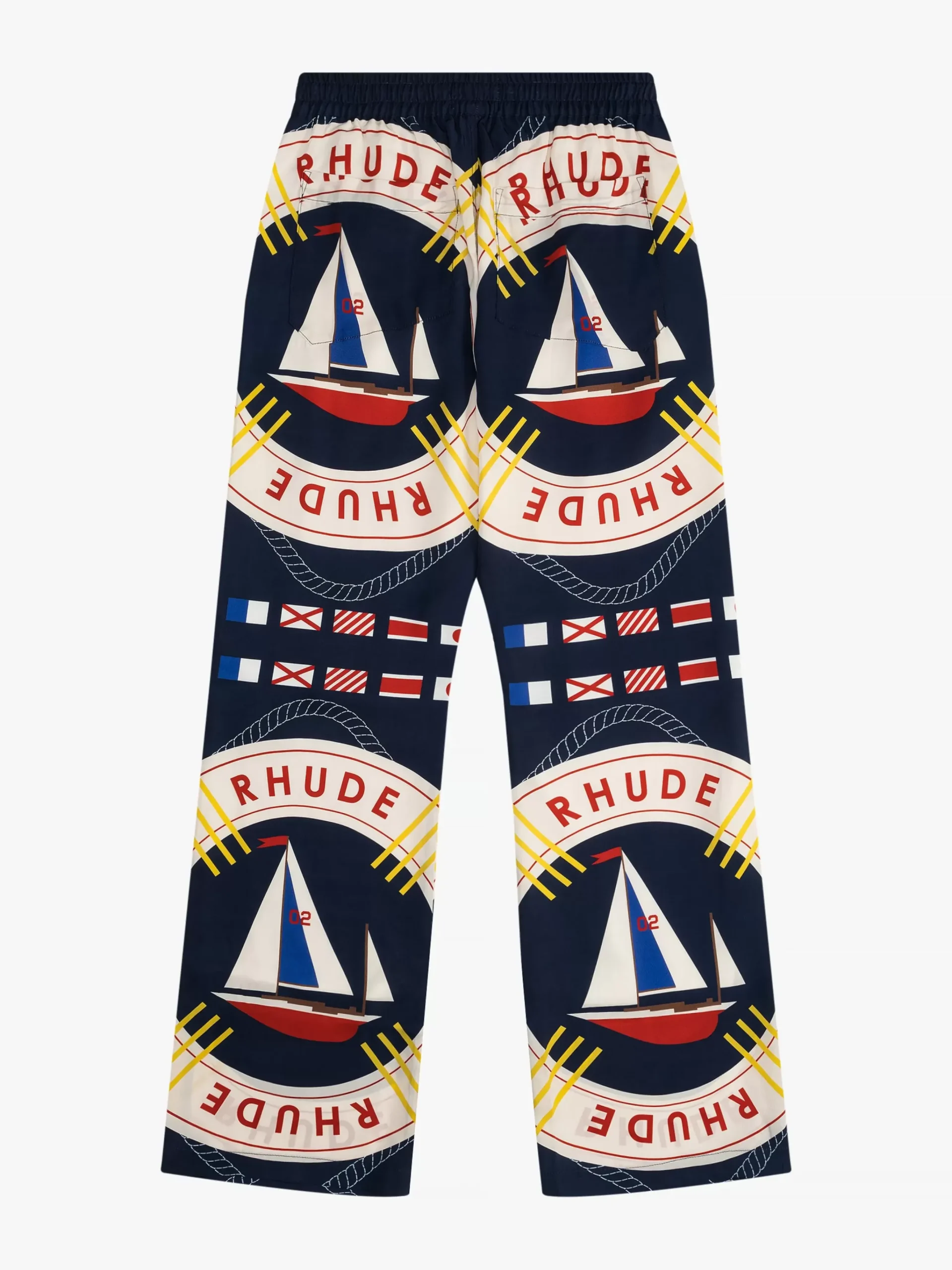 FLAG SAIL SILK PANT|RHUDE New