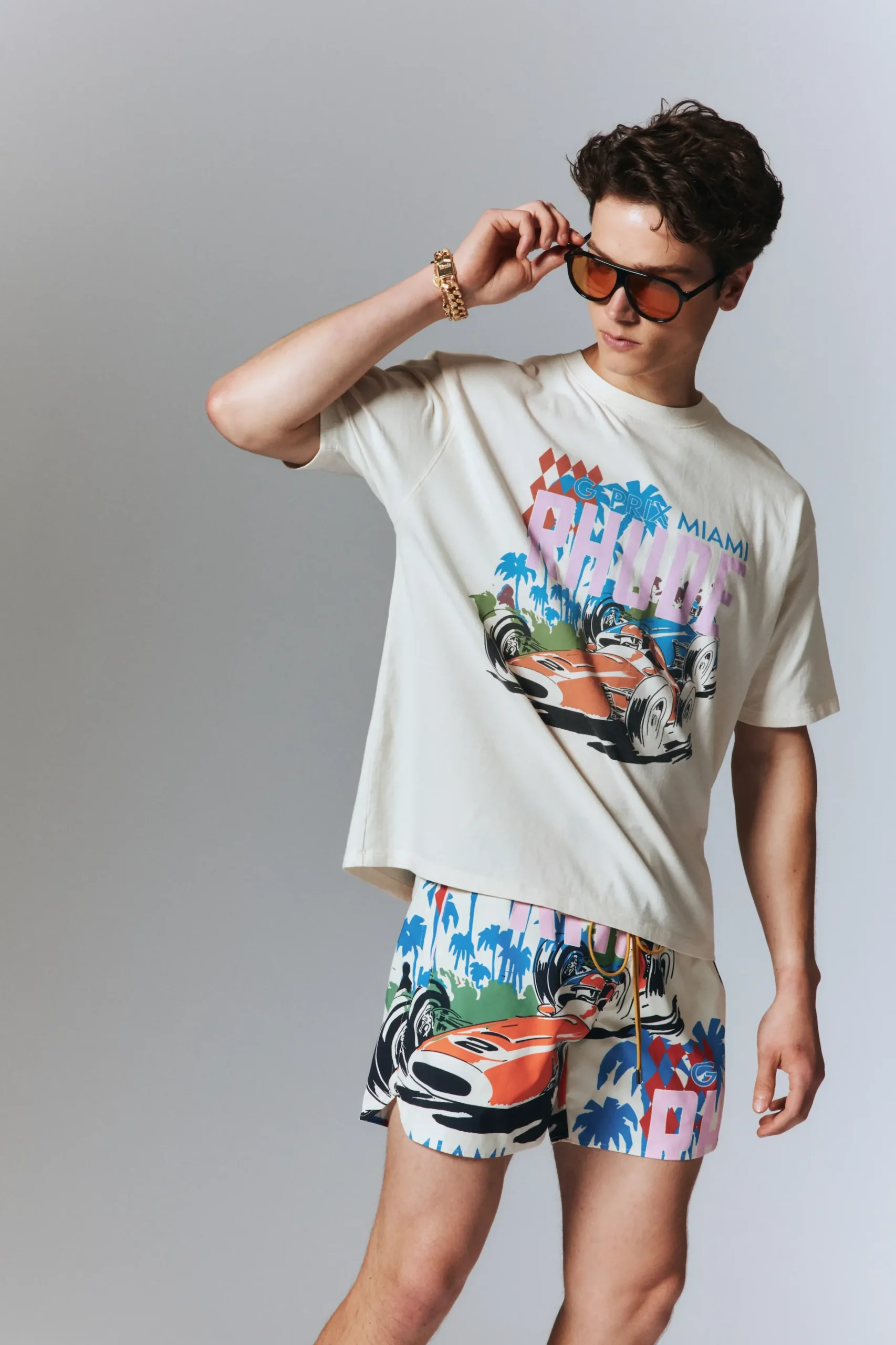GRAND PRIX SWIM TRUNKS|RHUDE Cheap