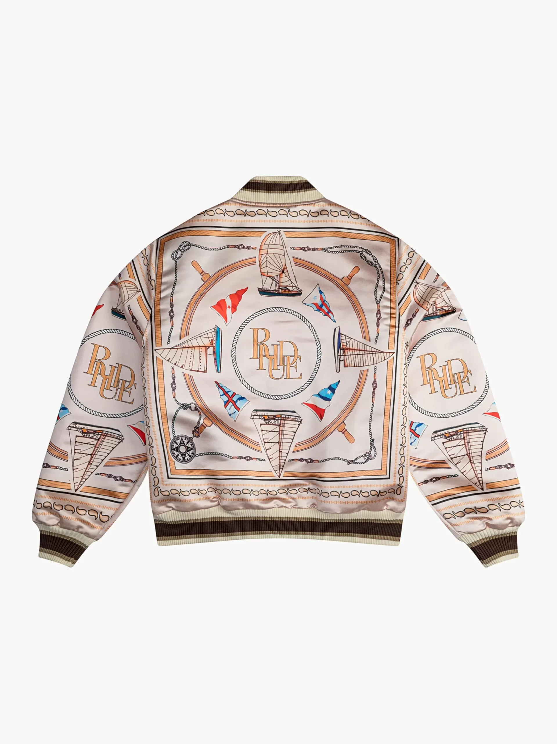NAUTICAL SATIN BOMBER|RHUDE Discount