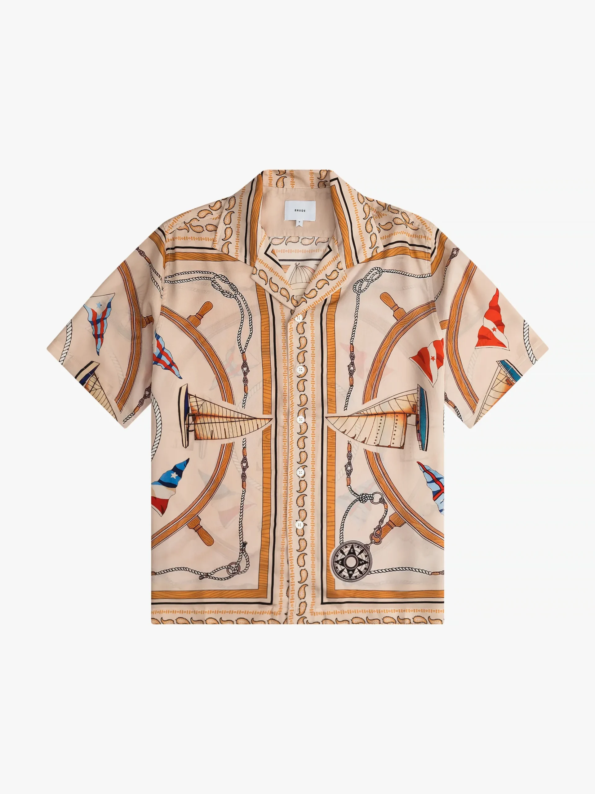 NAUTICAL SILK SHIRT|RHUDE Outlet