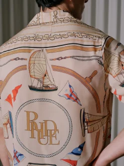 NAUTICAL SILK SHIRT|RHUDE Outlet