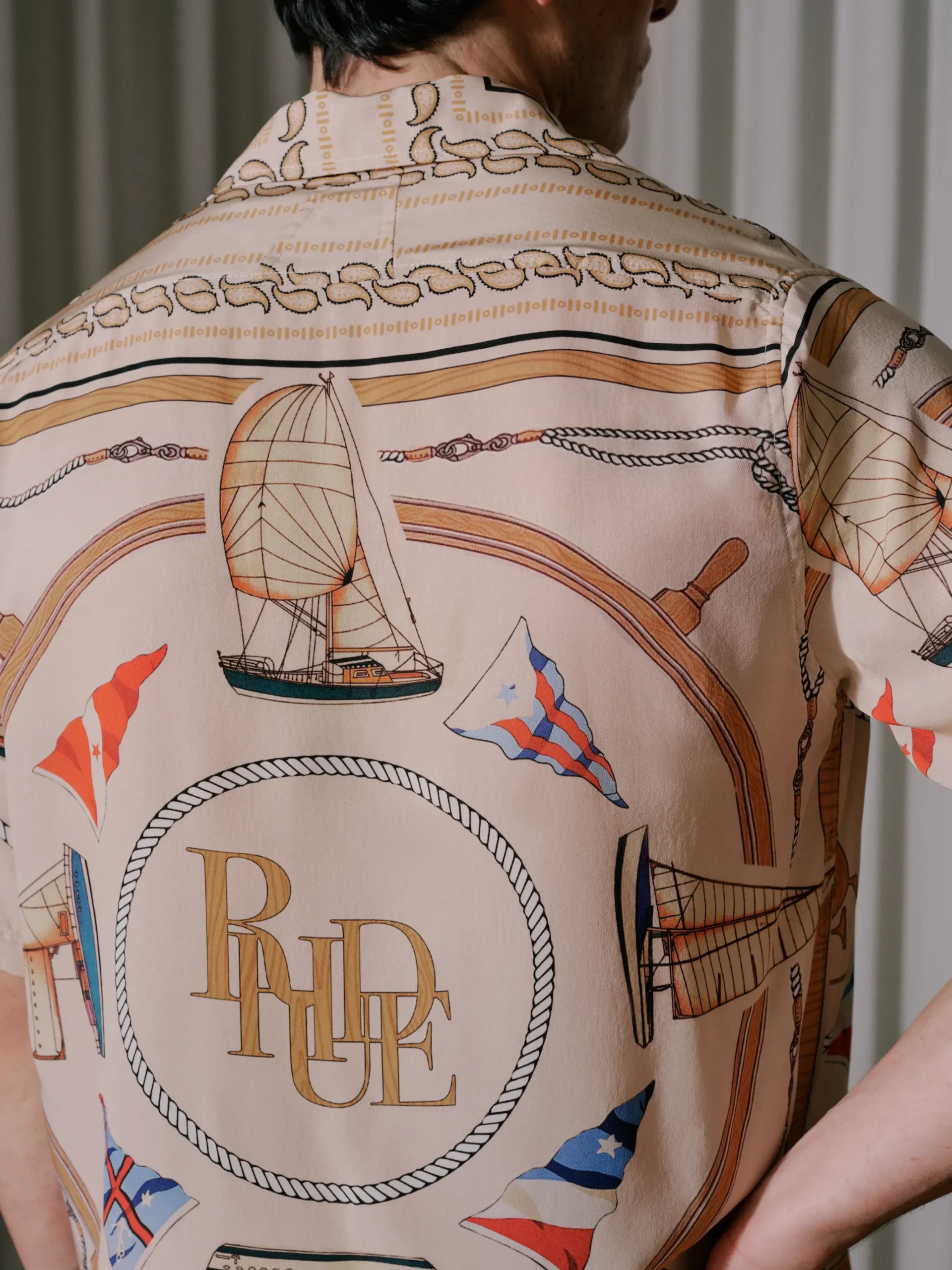 NAUTICAL SILK SHIRT|RHUDE Outlet