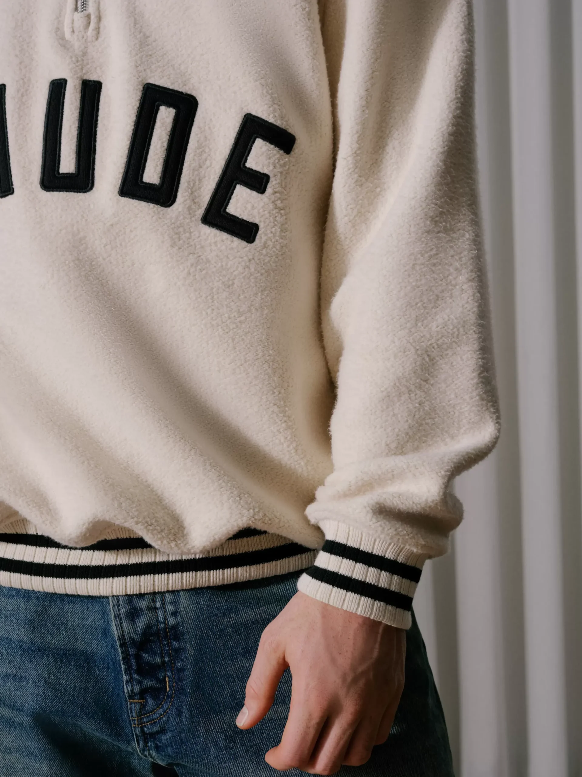 QUARTER-ZIP VARSITY|RHUDE Discount