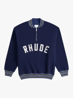 QUARTER-ZIP VARSITY|RHUDE Clearance