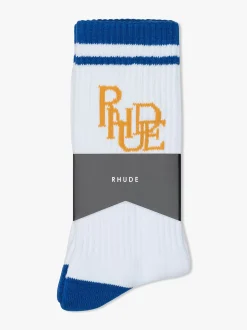 SCRIBBLE LOGO SOCK|RHUDE Online
